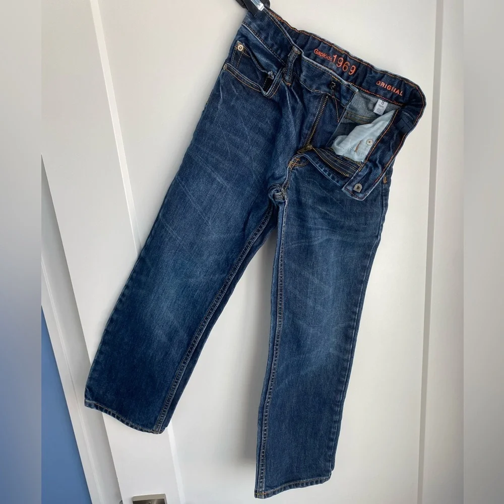 GAP KIDS | 1969 Blue Jeans | Boys Size 8 Adjustable Waist